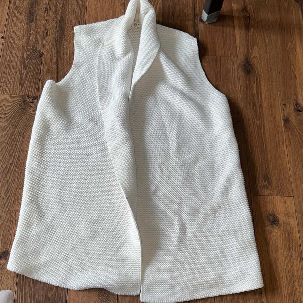 GAP sleeveless chunky Knit Cardigan Vest XS